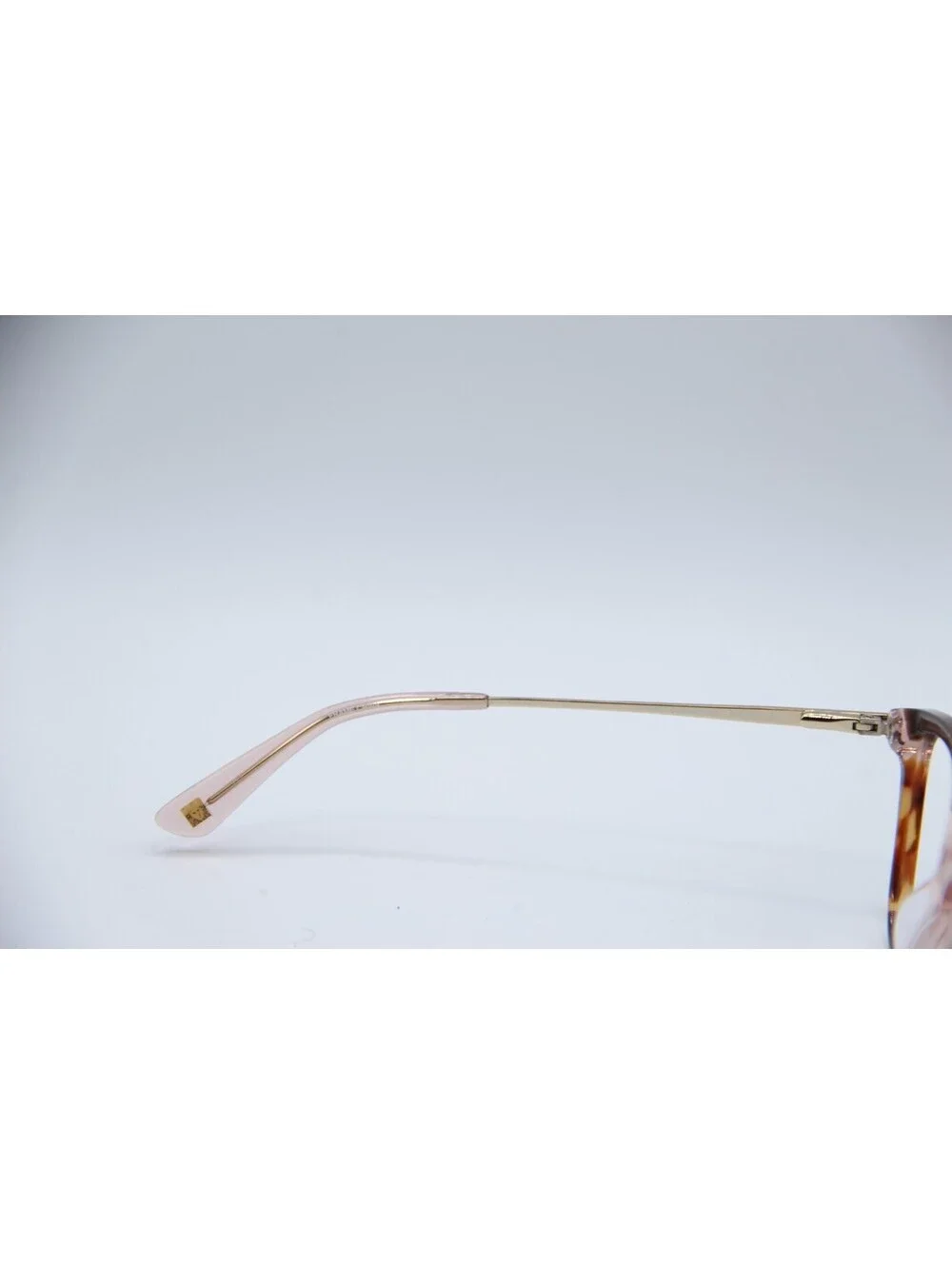 Anne Klein Ak5090 200 Mocha Pink Clear Havana Gold Authentic Eyeglasses